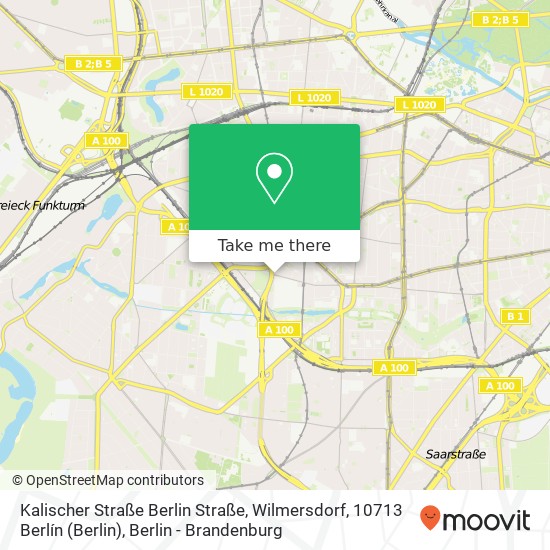 Kalischer Straße Berlin Straße, Wilmersdorf, 10713 Berlín map