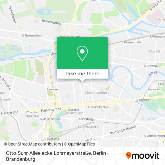 Otto-Suhr-Allee ecke Lohmeyerstraße map