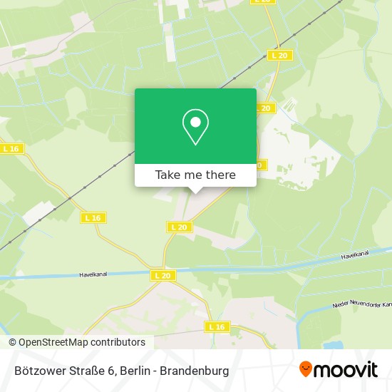 Bötzower Straße 6 map