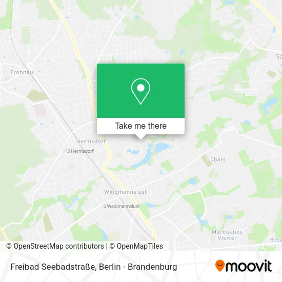 Карта Freibad Seebadstraße