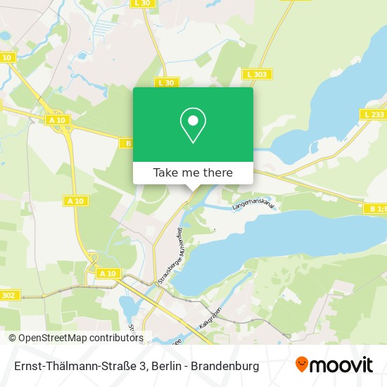 Карта Ernst-Thälmann-Straße 3