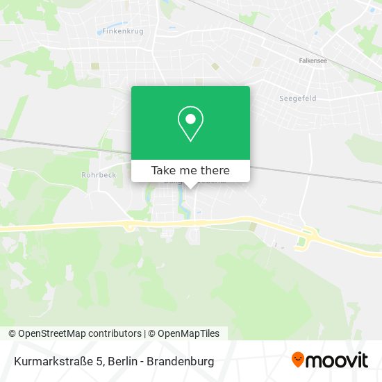 Kurmarkstraße 5 map