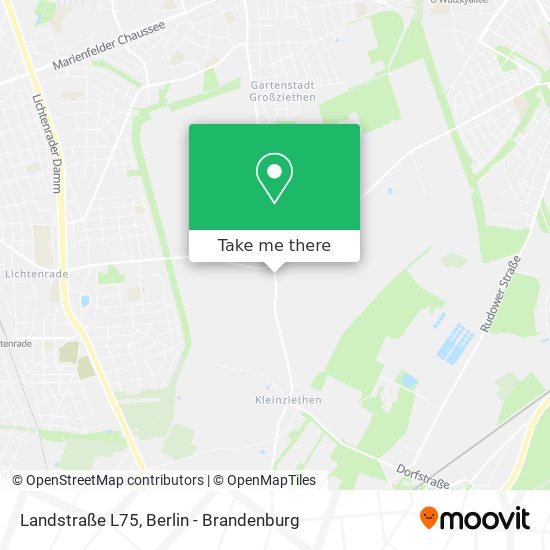 Landstraße L75 map