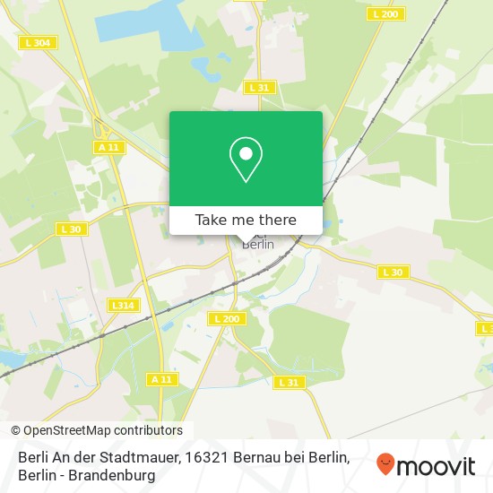 Berli An der Stadtmauer, 16321 Bernau bei Berlin map