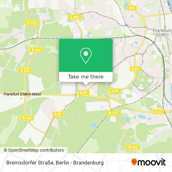 Bremsdorfer Straße map