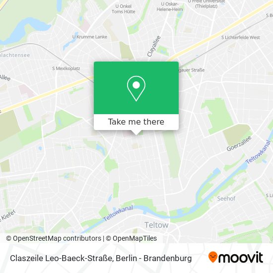 Claszeile Leo-Baeck-Straße map