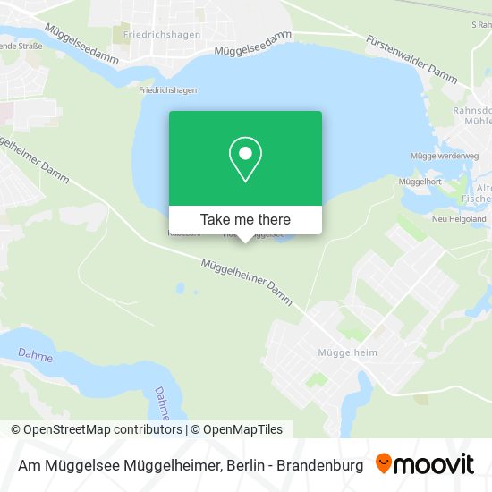 Am Müggelsee Müggelheimer map