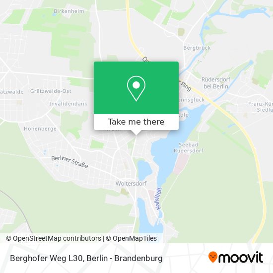 Berghofer Weg L30 map