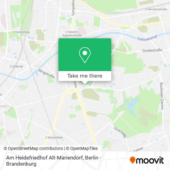 Am Heidefriedhof Alt-Mariendorf map