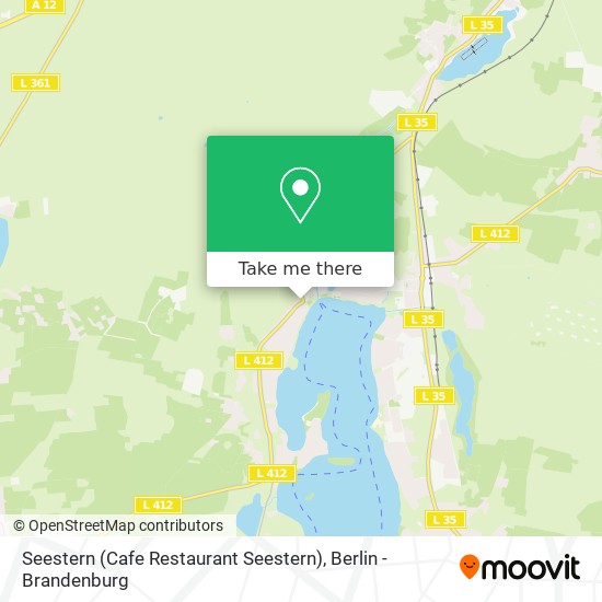 Карта Seestern (Cafe Restaurant Seestern)
