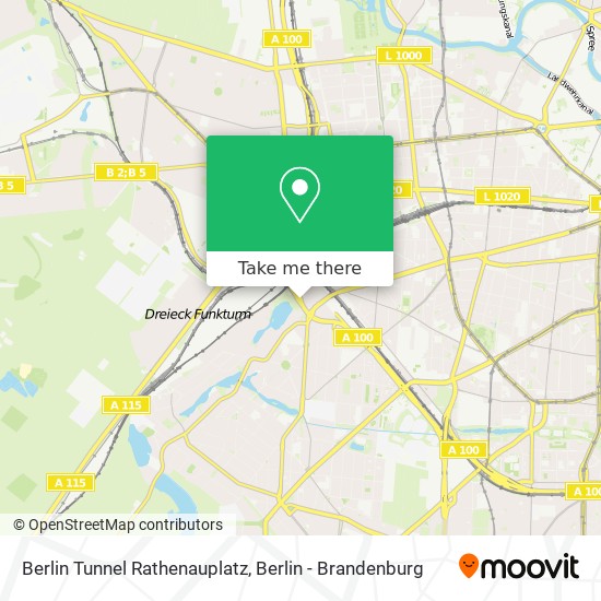 Карта Berlin Tunnel Rathenauplatz