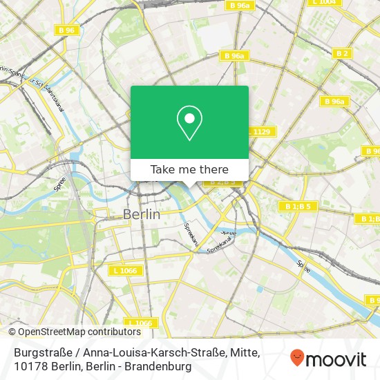 Burgstraße / Anna-Louisa-Karsch-Straße, Mitte, 10178 Berlin map