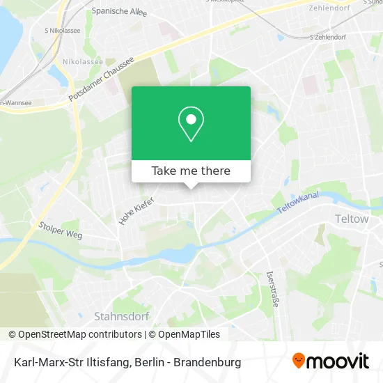 Карта Karl-Marx-Str Iltisfang