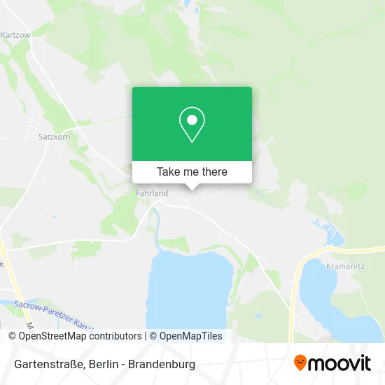 Карта Gartenstraße