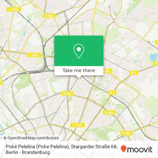 Poké Pelelina (Poke Pelelina), Stargarder Straße 68 map