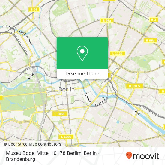 Карта Museu Bode, Mitte, 10178 Berlim