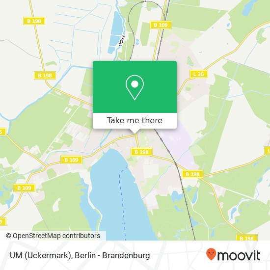 UM (Uckermark) map