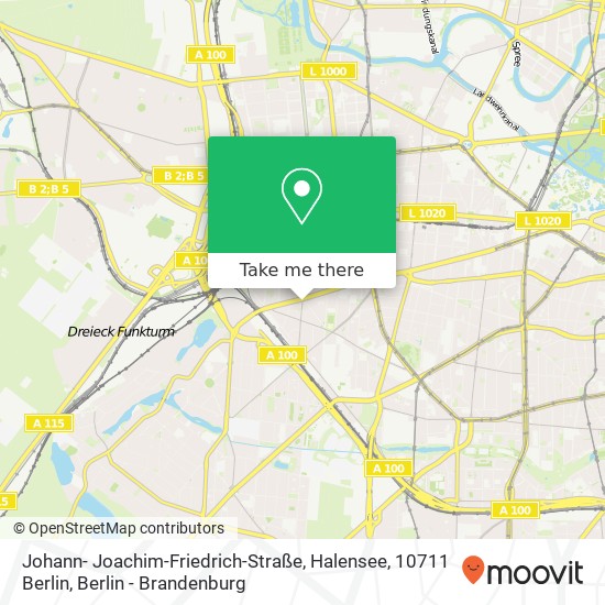 Johann- Joachim-Friedrich-Straße, Halensee, 10711 Berlin map