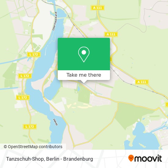 Tanzschuh-Shop map