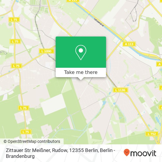 Zittauer Str Meißner, Rudow, 12355 Berlin map