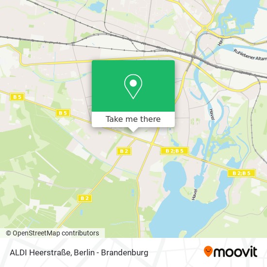 ALDI Heerstraße map