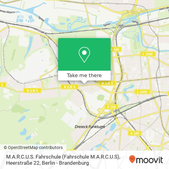 M.A.R.C.U.S. Fahrschule (Fahrschule M.A.R.C.U.S), Heerstraße 22 map