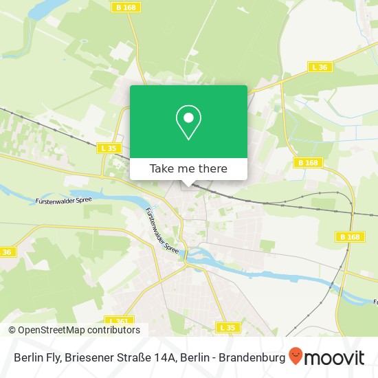 Berlin Fly, Briesener Straße 14A map