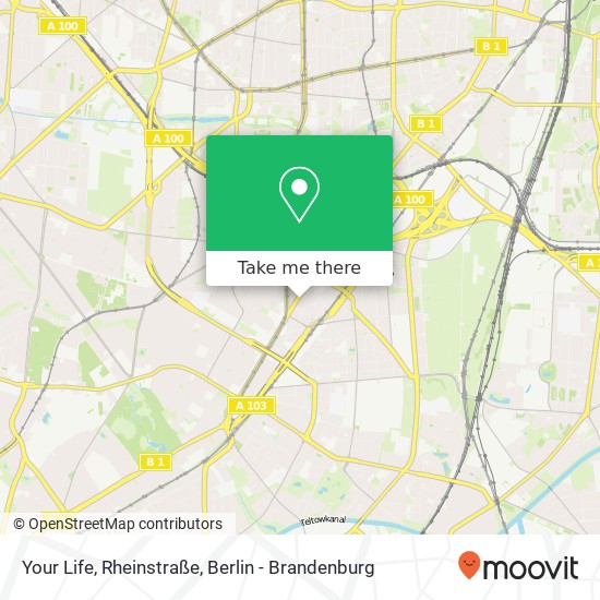 Your Life, Rheinstraße map