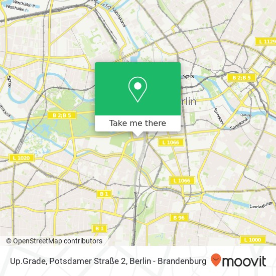 Up.Grade, Potsdamer Straße 2 map