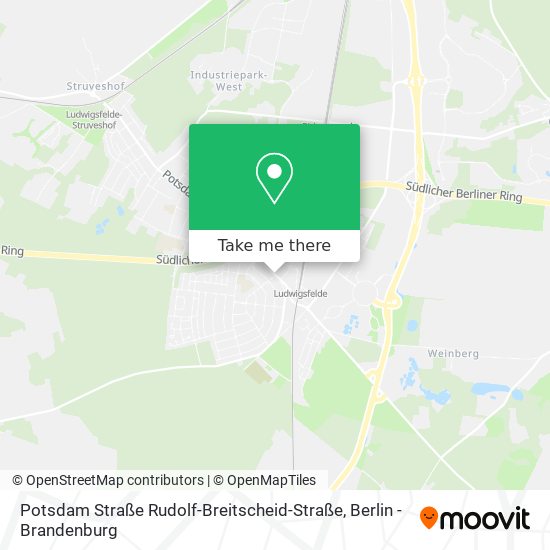 Карта Potsdam Straße Rudolf-Breitscheid-Straße