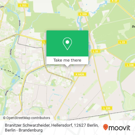 Branitzer Schwarzheider, Hellersdorf, 12627 Berlin map