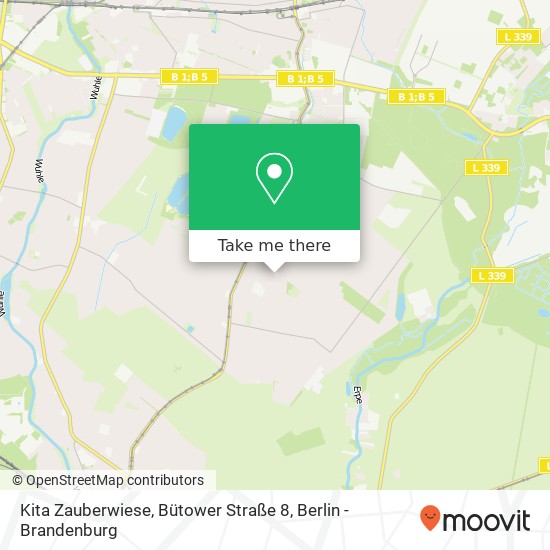 Kita Zauberwiese, Bütower Straße 8 map