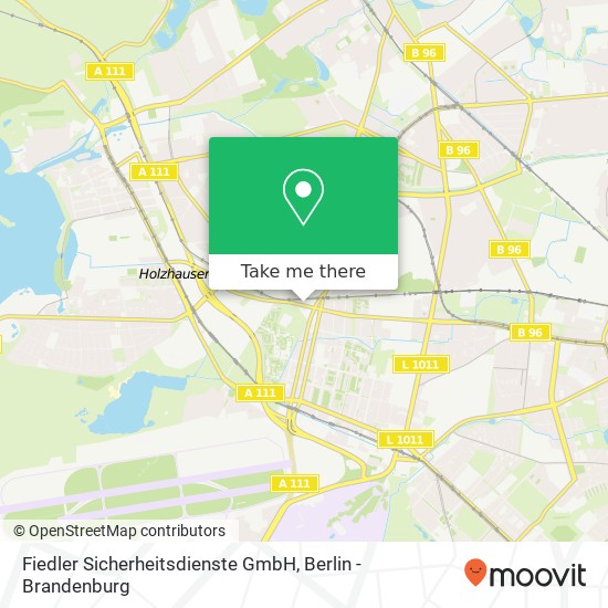 Карта Fiedler Sicherheitsdienste GmbH