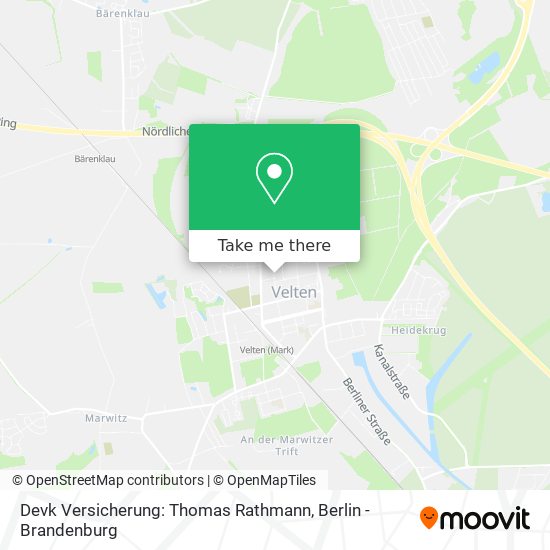 Devk Versicherung: Thomas Rathmann map