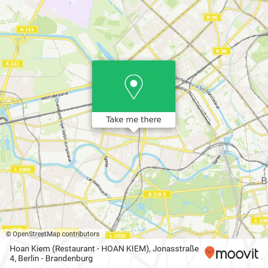 Hoan Kiem (Restaurant - HOAN KIEM), Jonasstraße 4 map