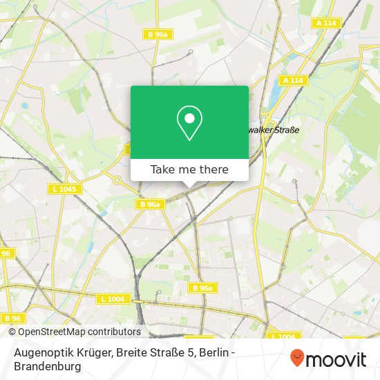 Augenoptik Krüger, Breite Straße 5 map