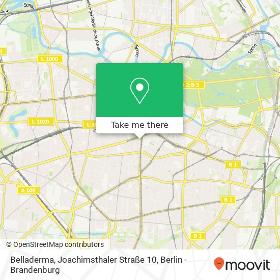 Belladerma, Joachimsthaler Straße 10 map