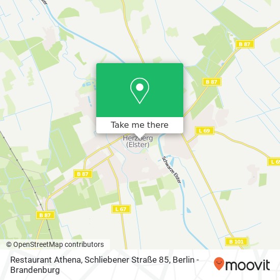 Restaurant Athena, Schliebener Straße 85 map