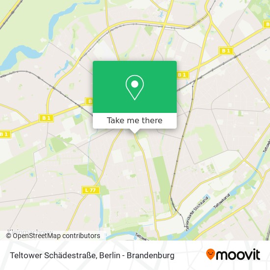 Teltower Schädestraße map