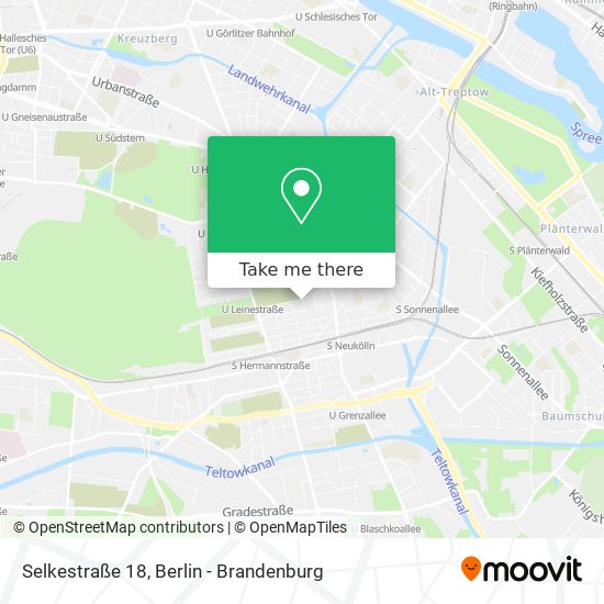 Selkestraße 18 map