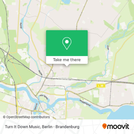 Turn It Down Music map