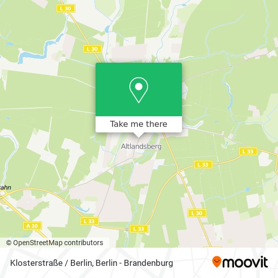 Klosterstraße / Berlin map