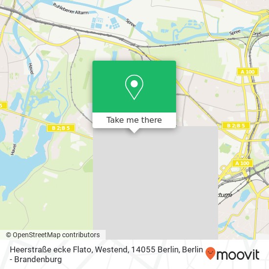 Heerstraße ecke Flato, Westend, 14055 Berlin map