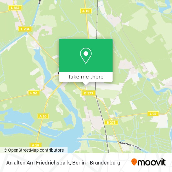 Карта An alten Am Friedrichspark