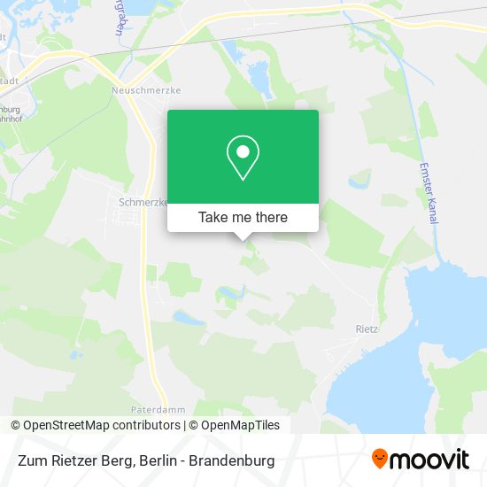 Карта Zum Rietzer Berg