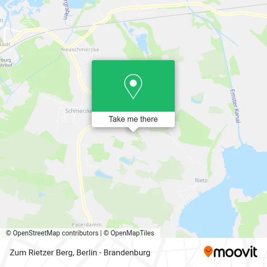 Zum Rietzer Berg map
