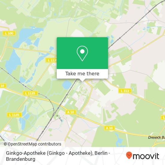 Ginkgo-Apotheke map
