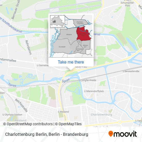 Карта Charlottenburg Berlin