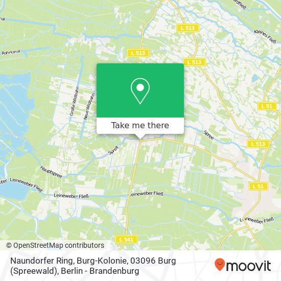 Naundorfer Ring, Burg-Kolonie, 03096 Burg (Spreewald) map