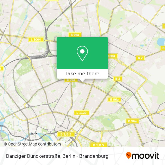 Danziger Dunckerstraße map
